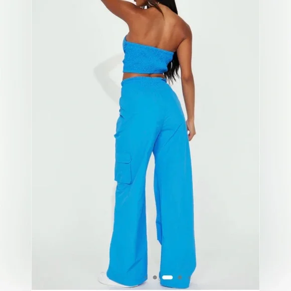 Fashionova Blue two-piece set - Picture 4 of 8